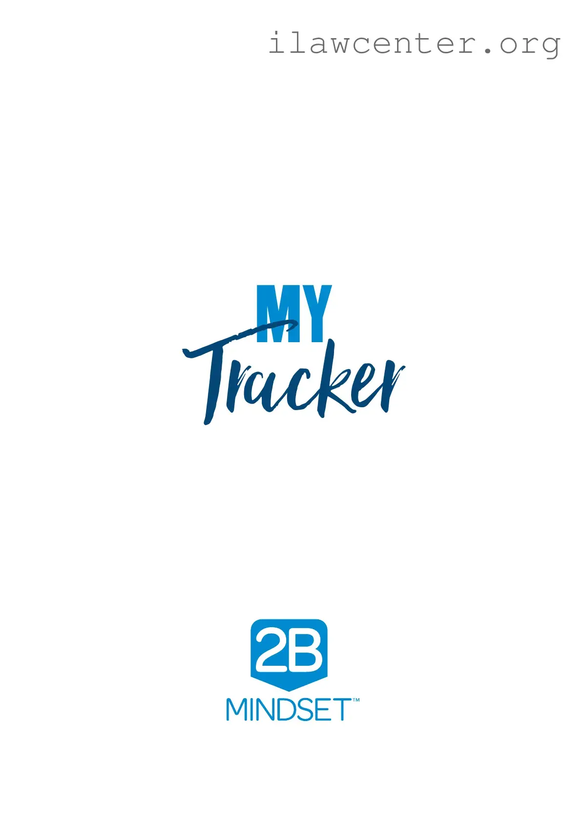 2B Mindset Tracker PDF Template