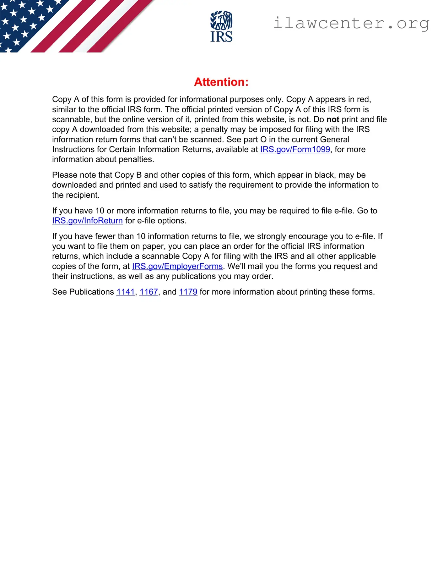 IRS 1099-MISC PDF Template