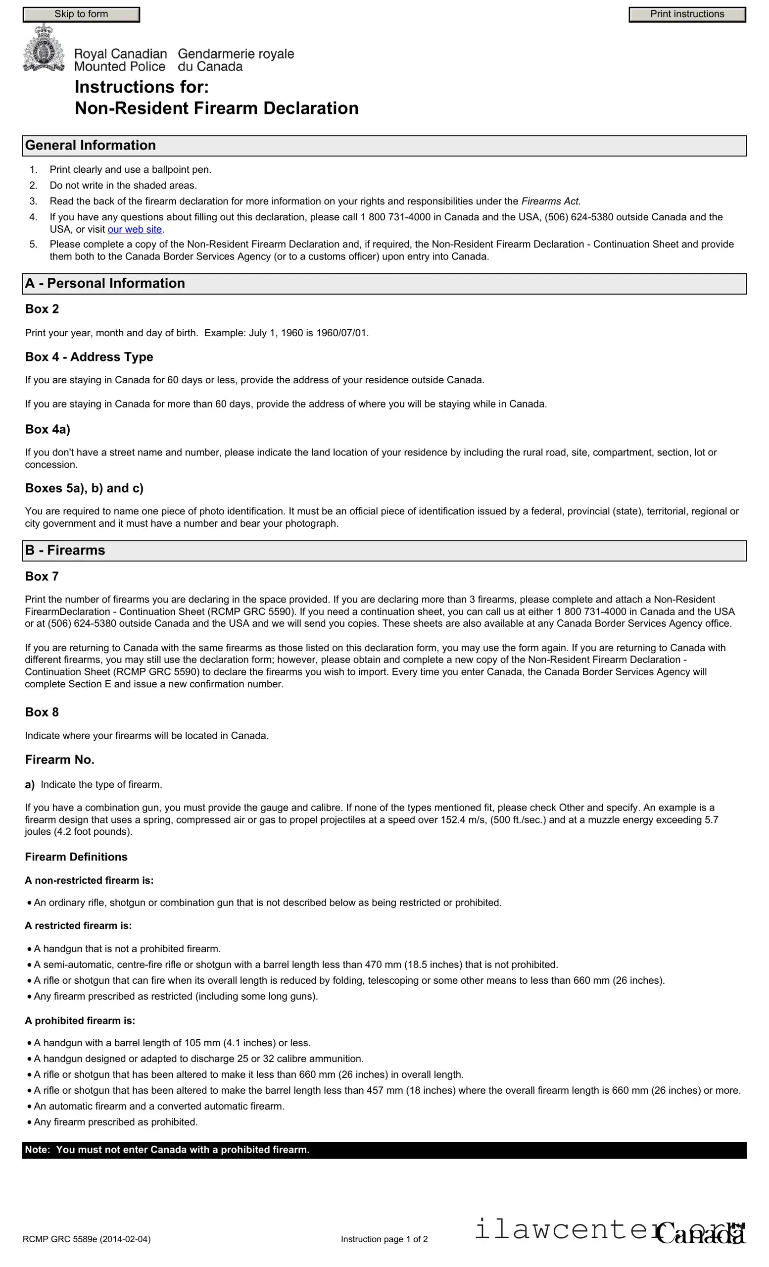 Rcmp 5589E PDF Template