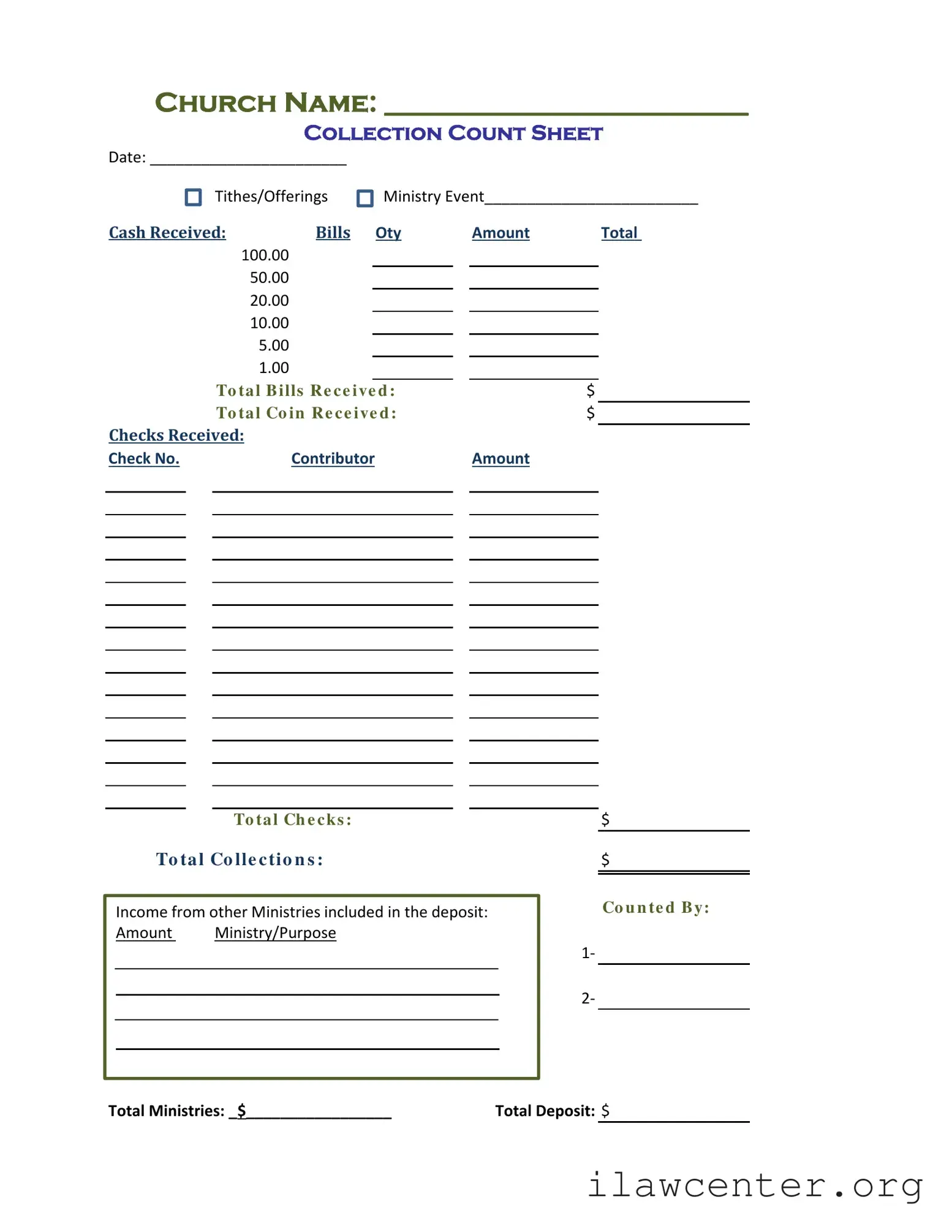 Offer Report PDF Template